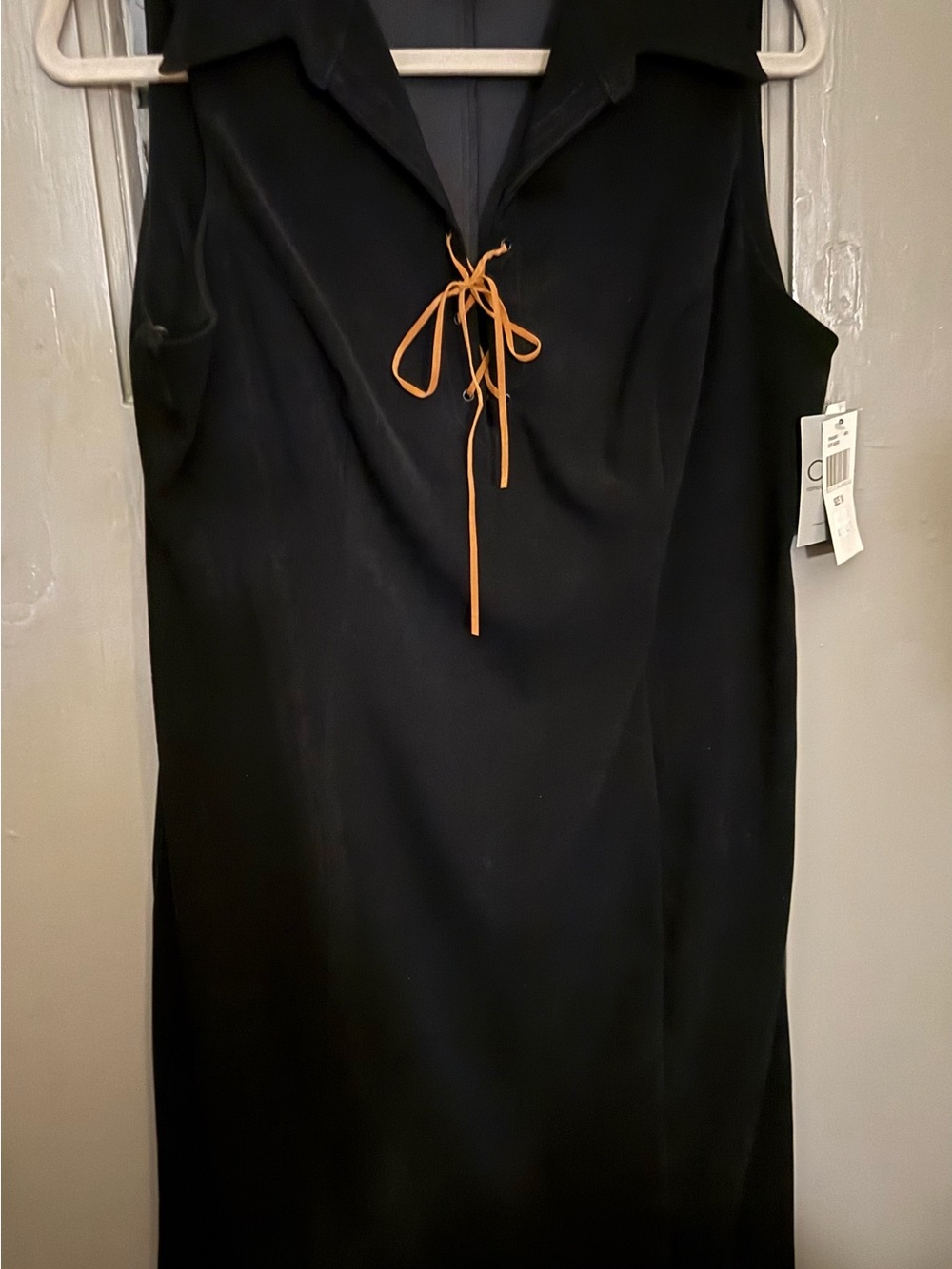 CDC Petite Black Sleeveless Dress